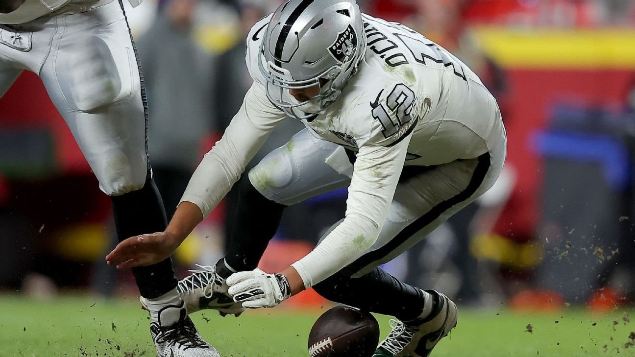Raiders crushed as botched snap kills upset bid against Chiefs Raiders crushed as botched snap kills upset bid against Chiefs