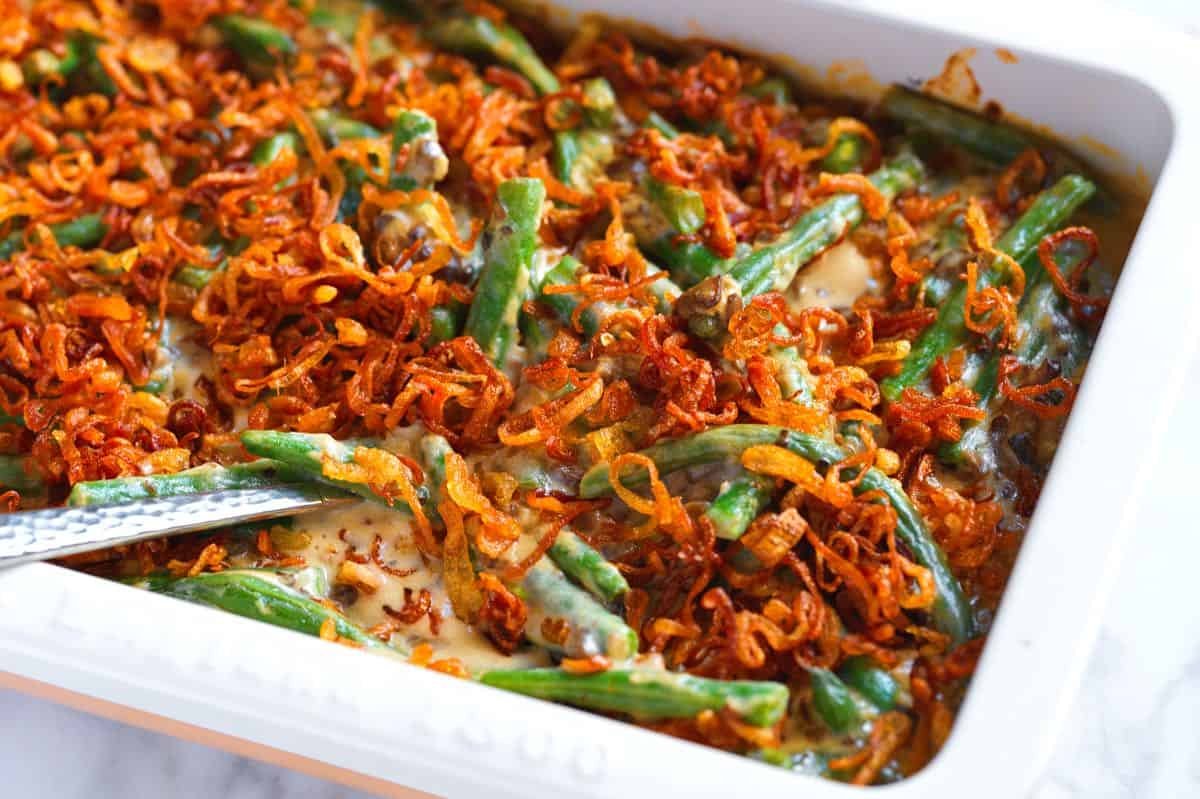 Creamy Green Bean Casserole Recipe