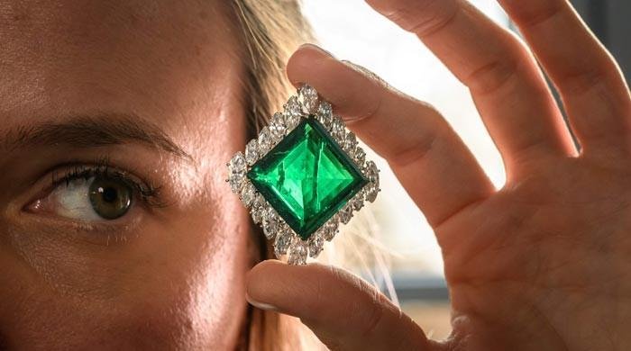 Aga Khan’s 37-carat emerald fetches nearly $…