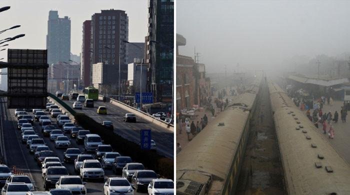 What steps can Pakistan learn from China to tackle air pollution?