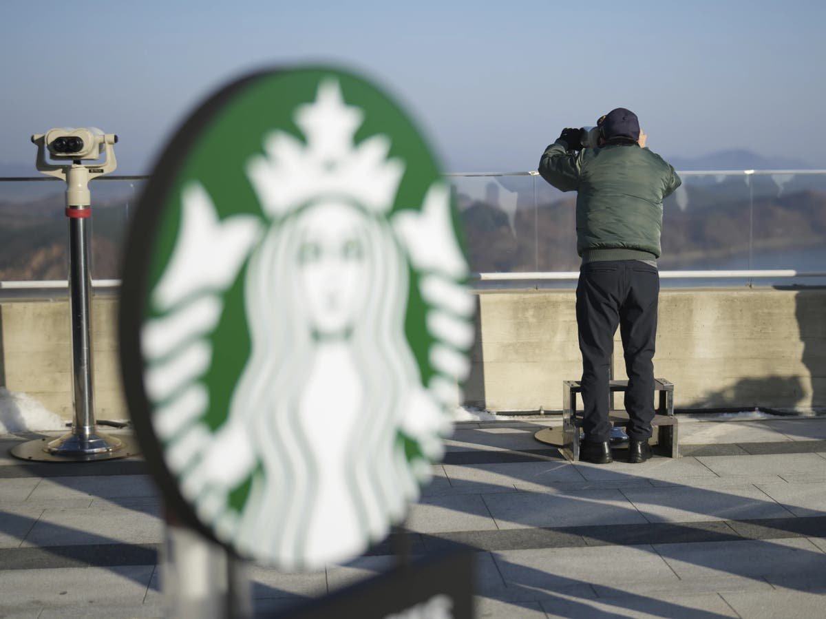 New Starbucks opens in South Korea offering customers views of North Korea New Starbucks opens in South Korea offering customers views of North Korea