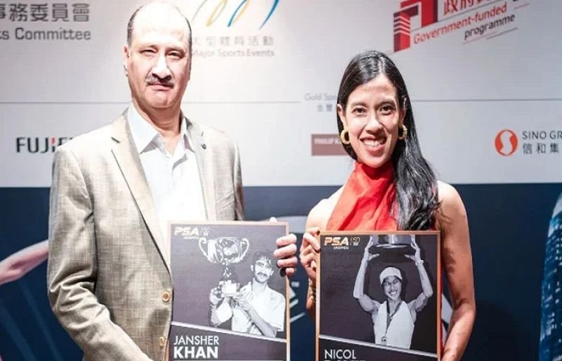 Pakistans squash legend Jansher Khan inducted into PSA Hall of Fame