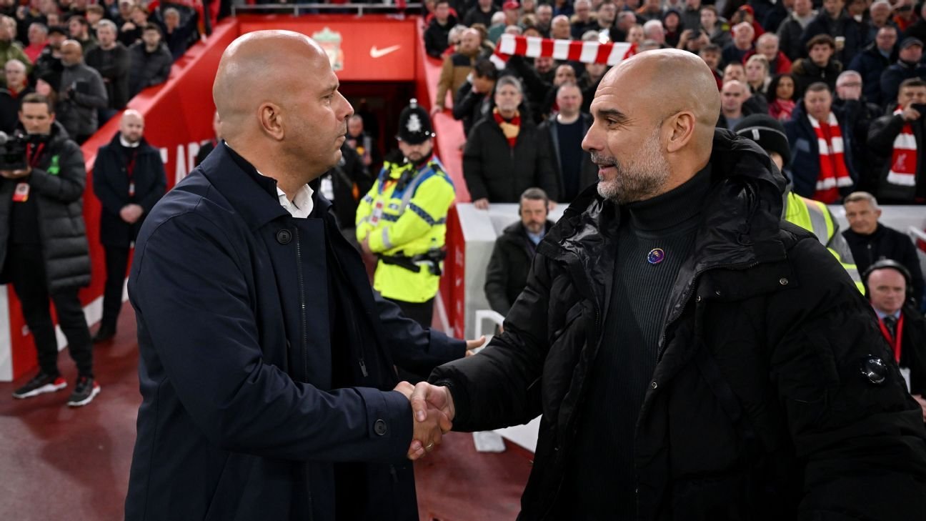 Arne Slot: No one should feel sorry for Pep Guardi…