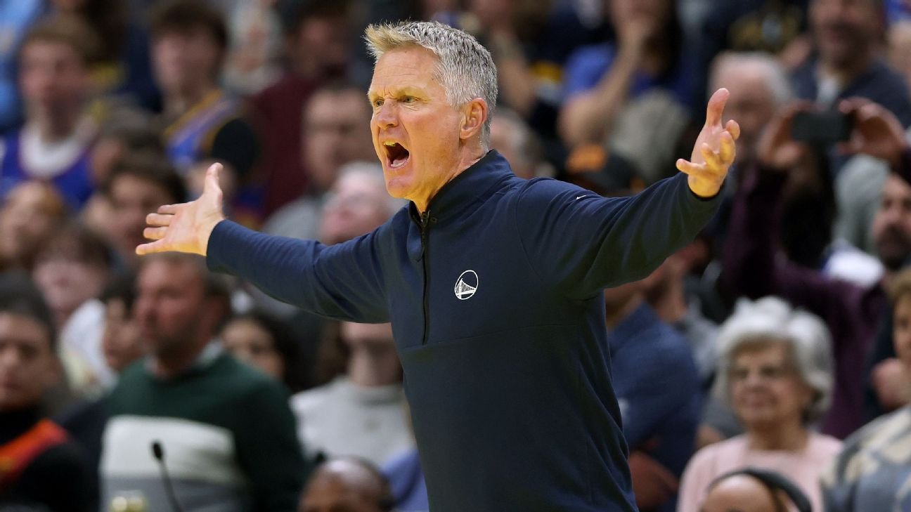 Warriors’ Steve Kerr furious with refs over missed Nuggets timeout call