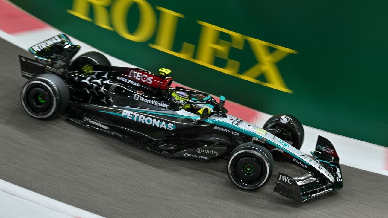 Abu Dhabi GP: Lewis Hamilton out in Q1 on Mercedes…