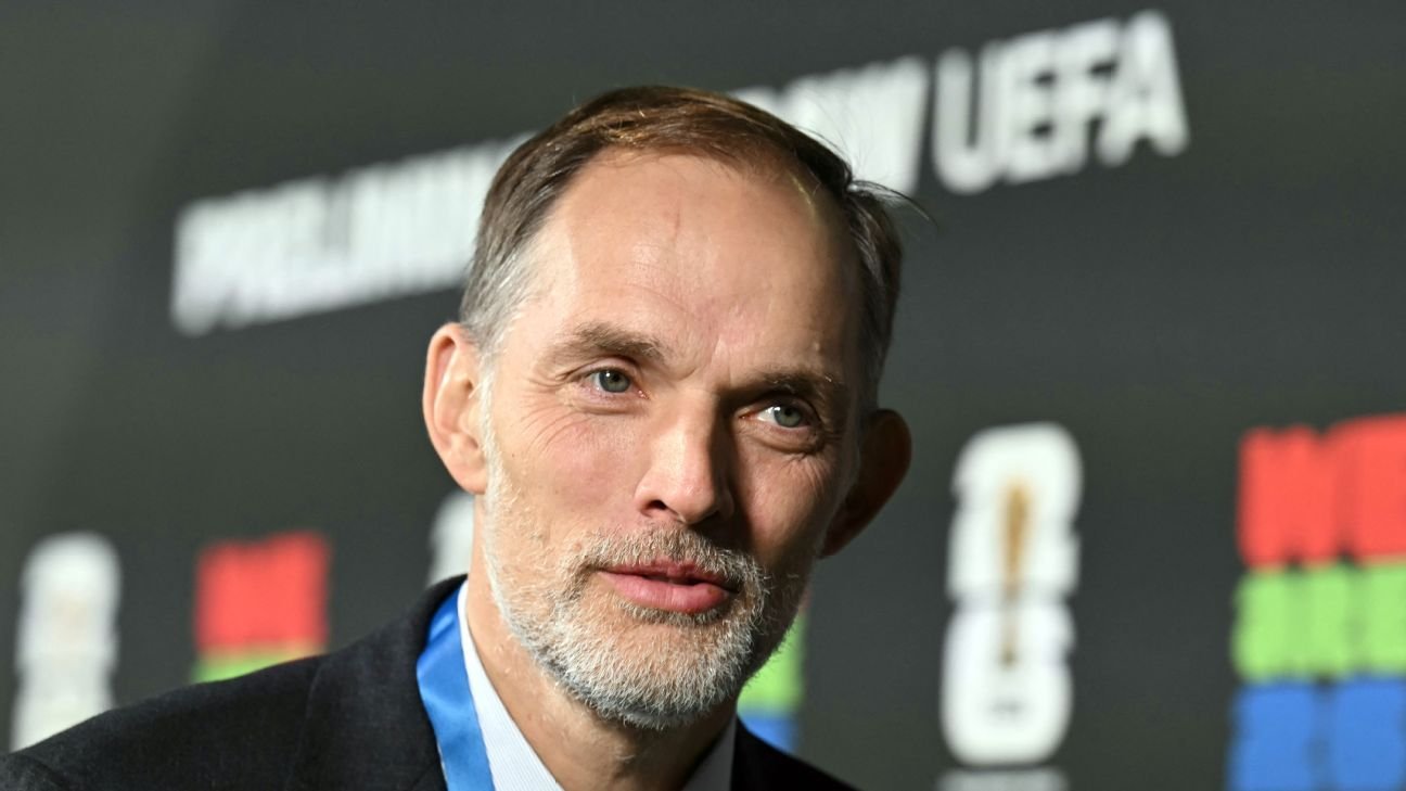 Thomas Tuchel watches as England learn ’26 World Cup qualifiers