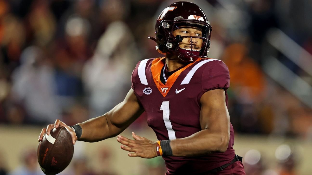 Despite value in portal, Virginia Tech retains QBs…
