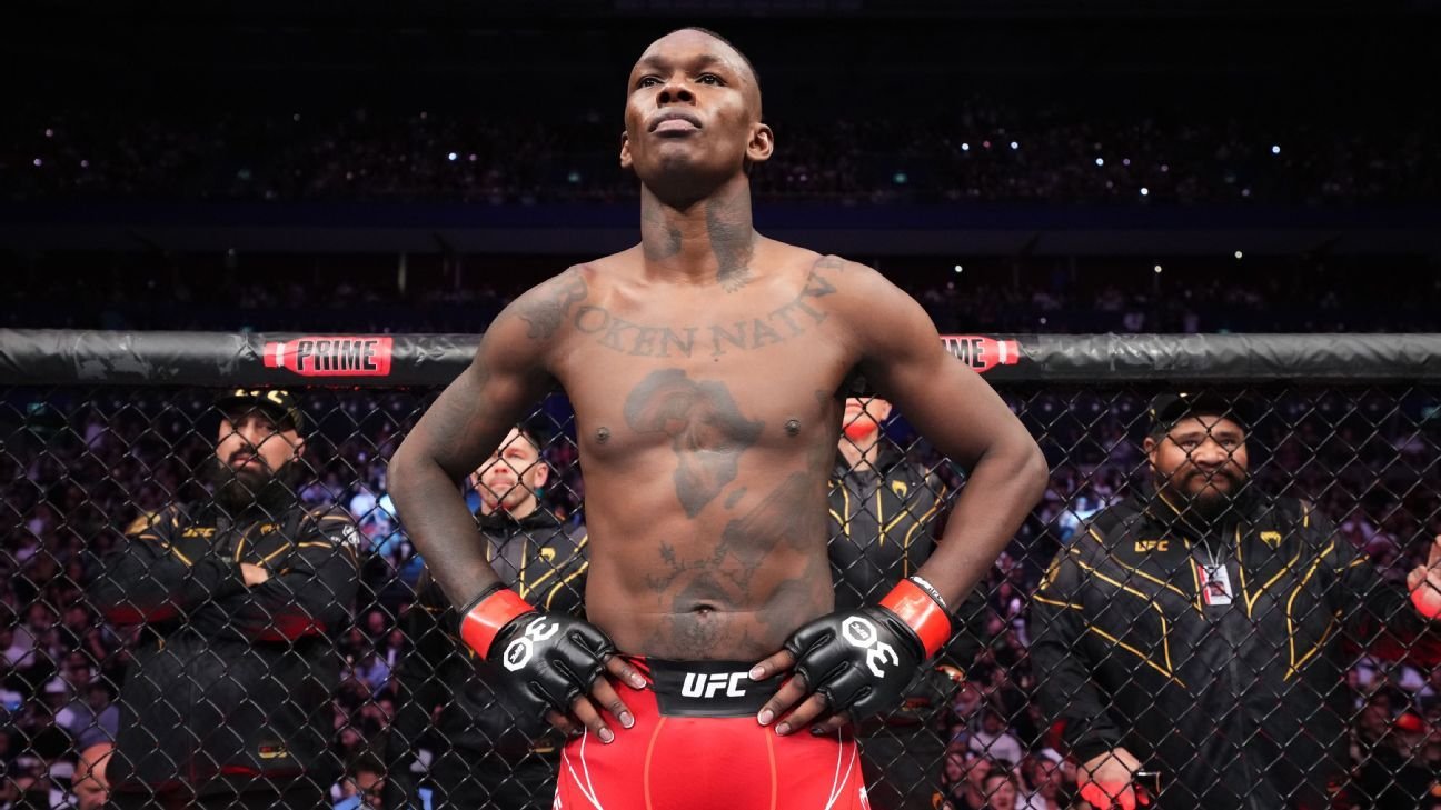 Israel Adesanya vs. Nassourdine Imavov tops Fight Night in Riyadh