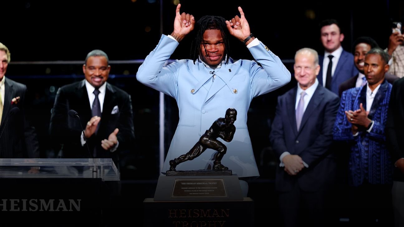 Colorado two-way star Travis Hunter wins Heisman Trophy