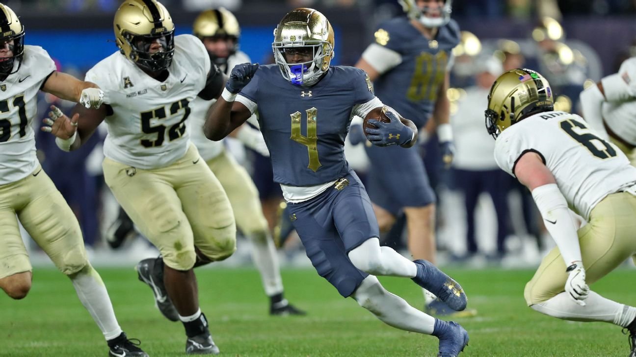 Notre Dame set to have Jeremiyah Love, Howard Cross III vs. IU Notre Dame set to have Jeremiyah Love, Howard Cross III vs. IU