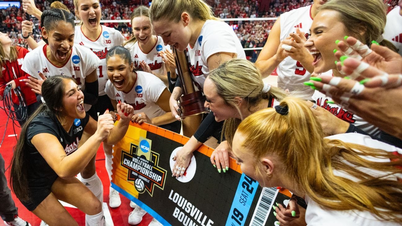 Nebraska Cornhuskers make NCAA women’s volleyball final four