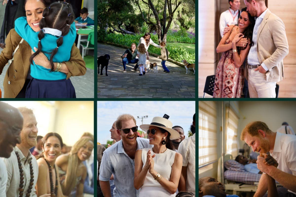 Prince Harry and Meghan Markle’s ‘happy holidays’ card features rare pictures of Archie and Lilibet Prince Harry and Meghan Markle’s ‘happy holidays’ card features rare pictures of Archie and Lilibet