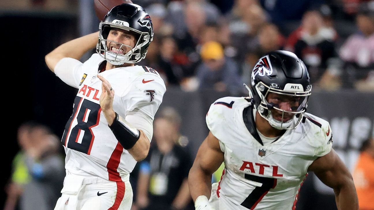 Kirk Cousins struggles in Falcons’ 15-9 win over Raiders