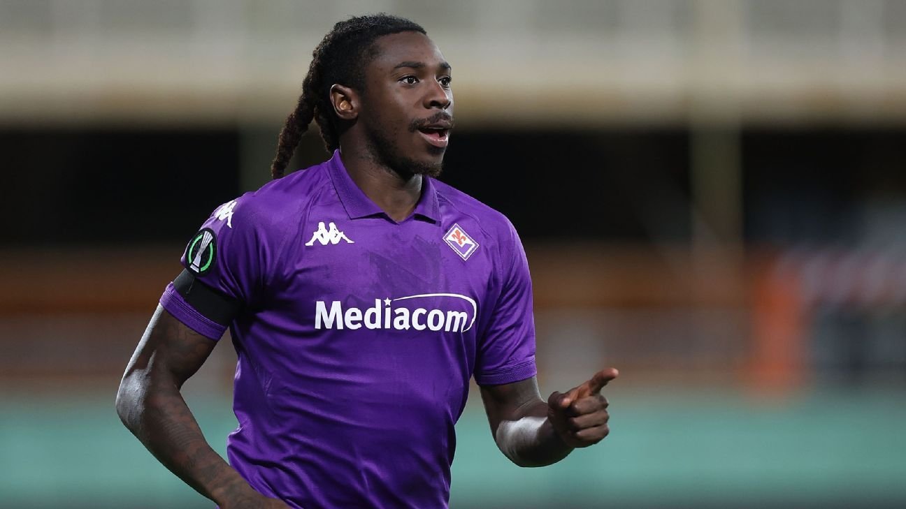 Fiorentina forward Moise Kean releases rap album