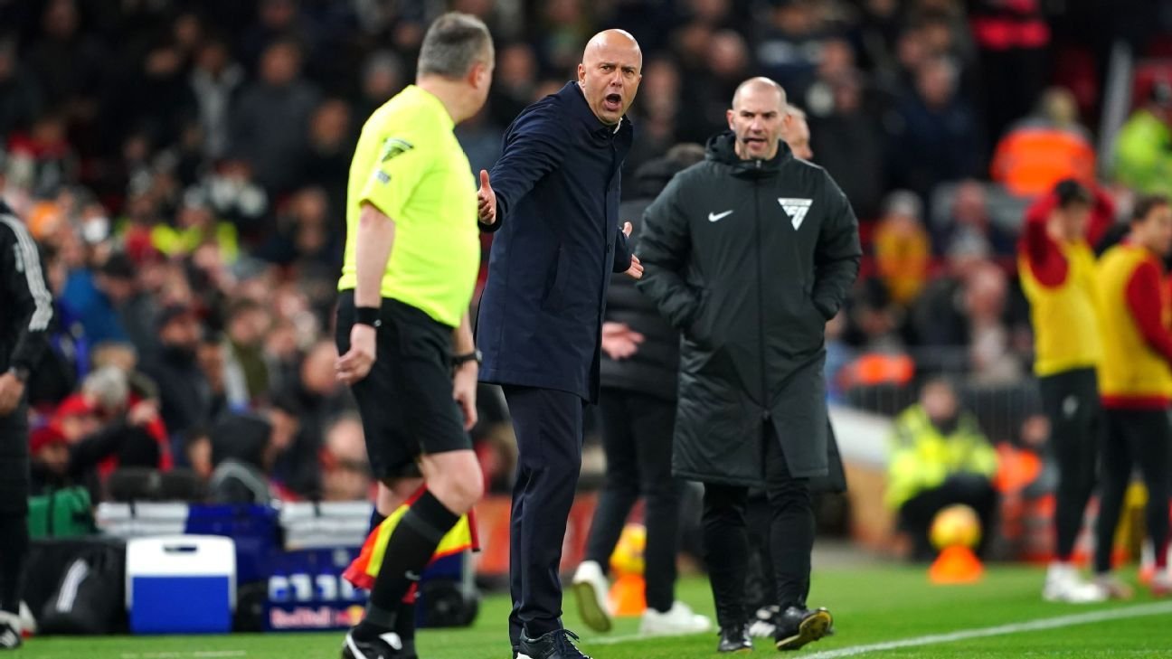 Liverpool’s Arne Slot admits attempts to influence referees Liverpool’s Arne Slot admits attempts to influence referees