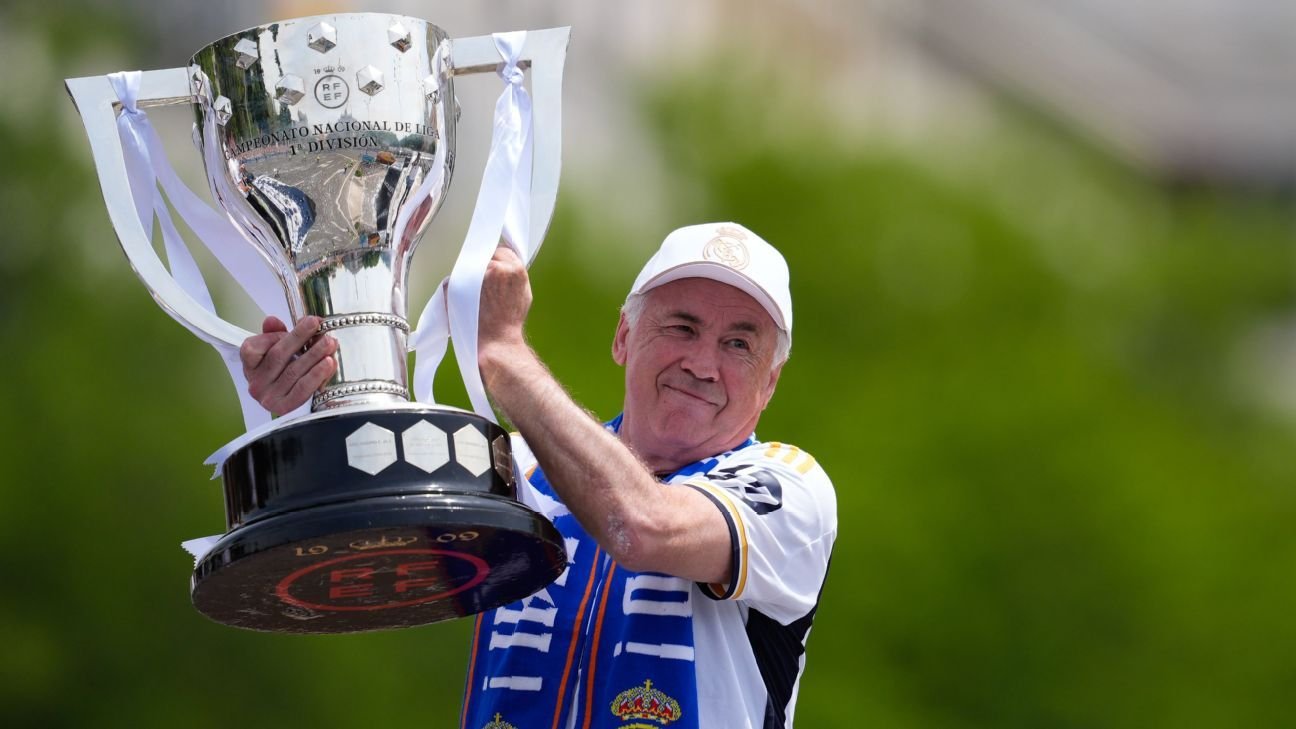 Carlo Ancelotti becomes Real Madrid’s most successful manager Carlo Ancelotti becomes Real Madrid’s most successful manager