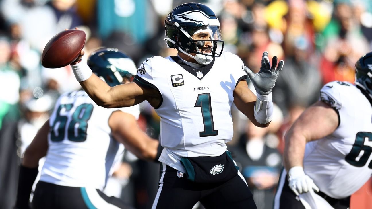 Jalen Hurts suffers concussion as Eagles’ win streak ends at 10