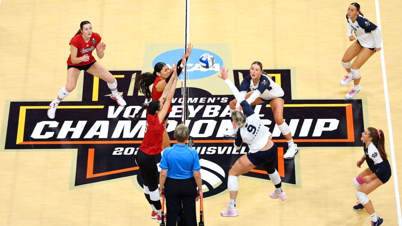 Penn State beats Louisville for NCAA women’s volleyball title