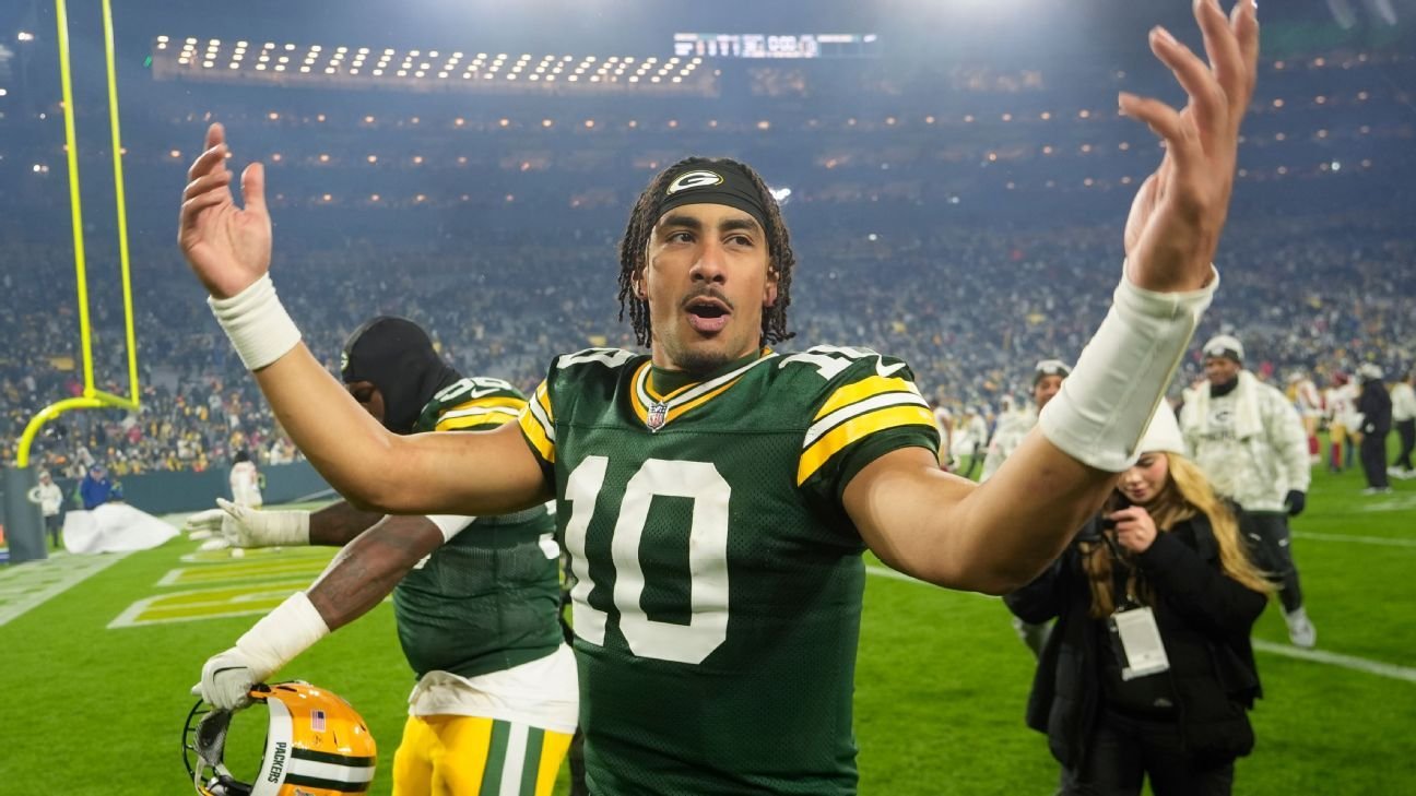 Jordan Love’s festive Toyotathon sweater keeps ‘carspiracy’ rolling