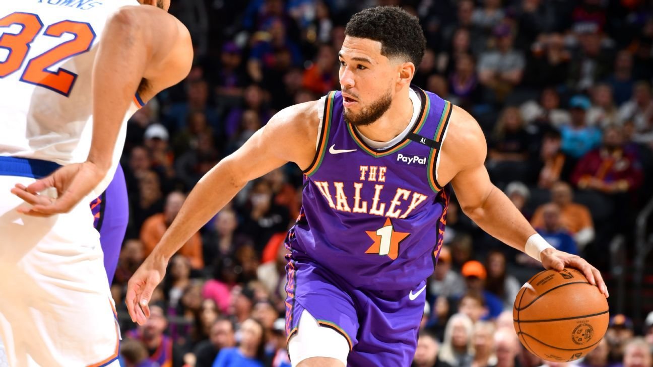 Devin Booker out for Christmas game; other stars questionable