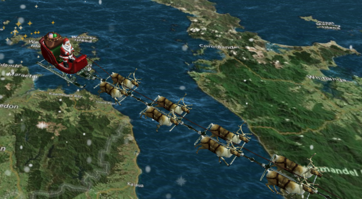 Norad Santa tracker LIVE: Follow Santa Claus as he delivers Christmas gifts on global journey