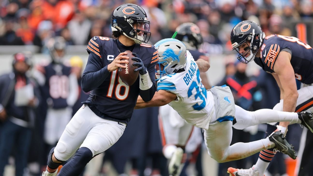 Rookie QB Caleb Williams etching his name in Bears history