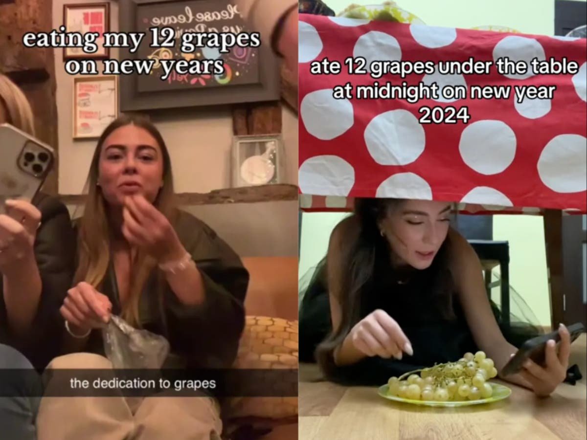 TikTokers swear by this Spanish New Year’s grape tradition for finding love