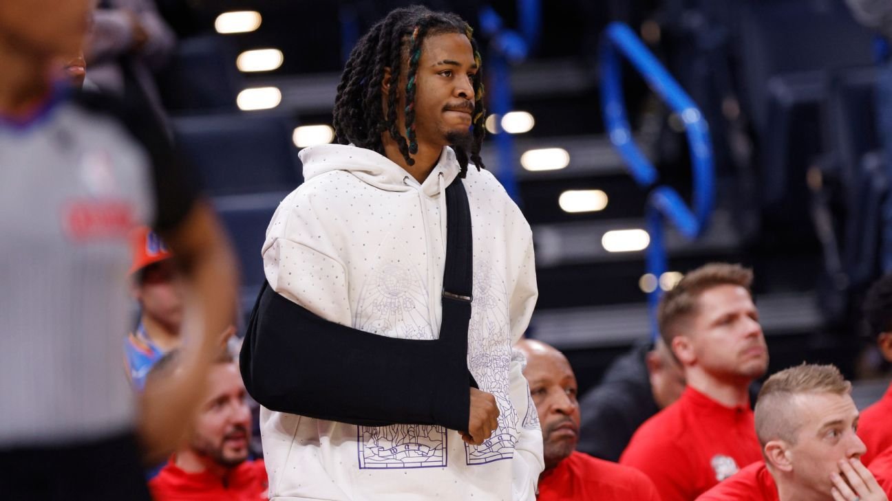 Grizzlies’ Ja Morant week-to-week with Grade 1 AC joint sprain