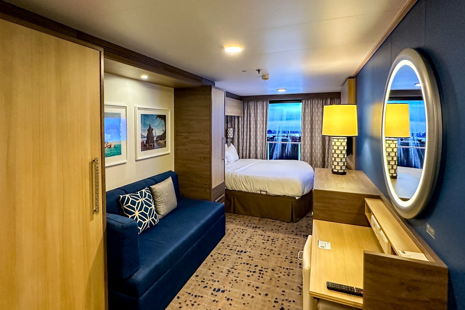 What is a Royal Caribbean virtual balcony cabin on a cruise? What is a Royal Caribbean virtual balcony cabin on a cruise?