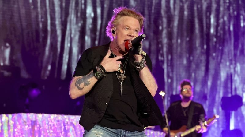 Axl Rose will stop tossing mic after a fan was rep…