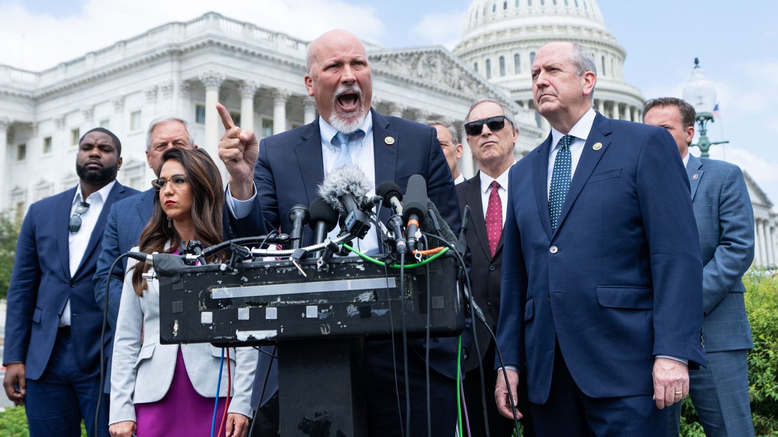 GOP rebels go to war over Biden’s mammoth B disaster aid request