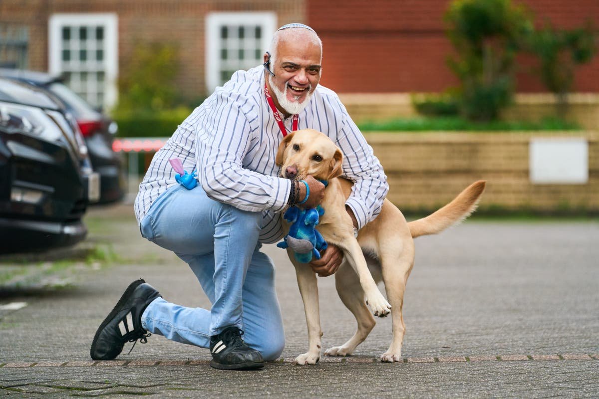 A day in the life of a guide dog handler: Forming a lasting bond after losing a loyal companion last Christmas