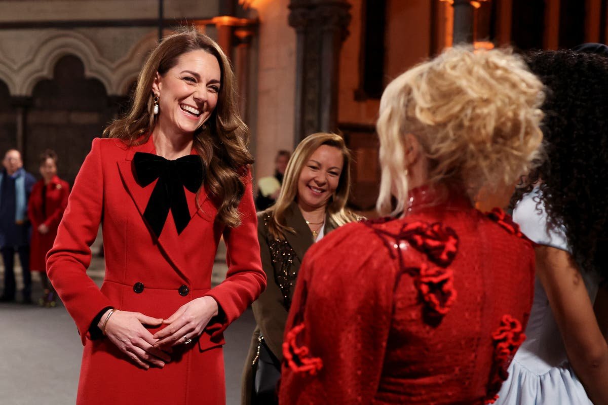 Kate Middleton arrives at Westminster Abbey for Ch…