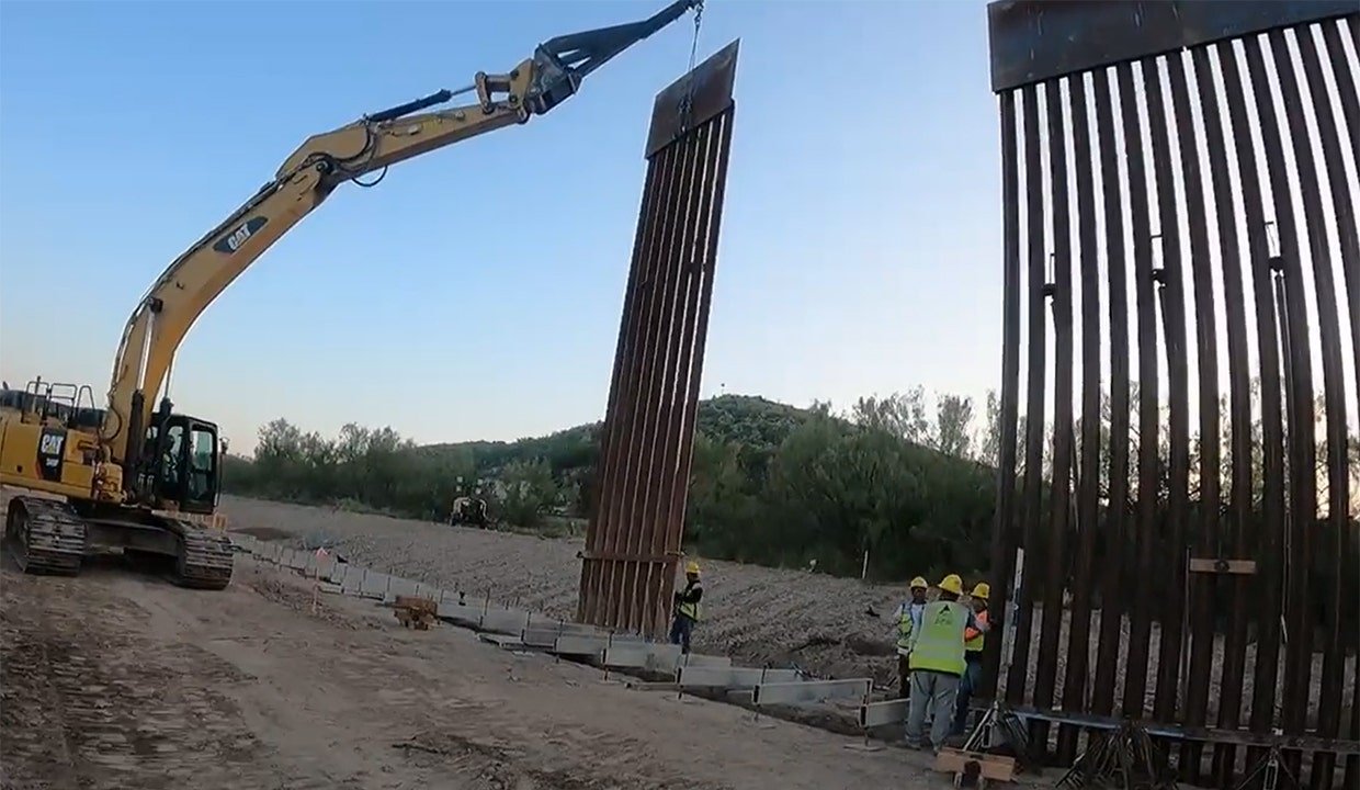 ‘Standing by to help’: Red state reveals plan to purchase auctioned border wall materials to store for Trump