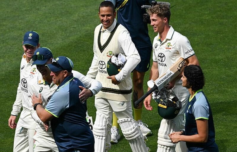 Australia tickled pink after levelling series agai…