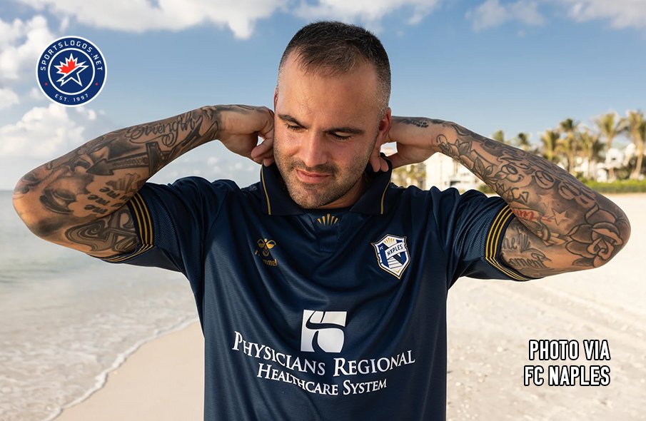 FC Naples of USL League One Unveils Home Kit for Inaugural Season in 2025 – SportsLogos.Net News