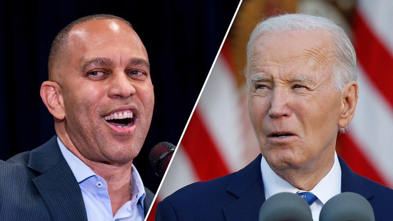 Jeffries wants Biden to dole out pardons for people aggressively prosecuted ‘for nonviolent offenses’ Jeffries wants Biden to dole out pardons for people aggressively prosecuted ‘for nonviolent offenses’