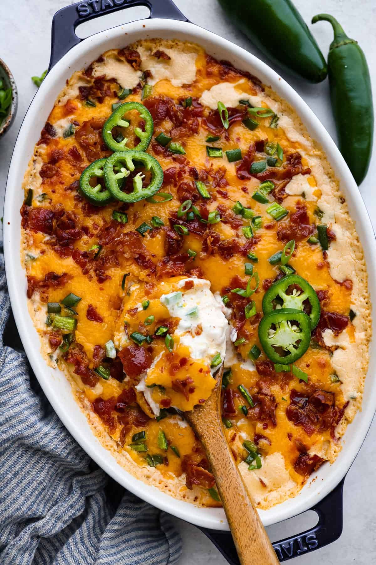 Jalapeño Popper Casserole With Chicken