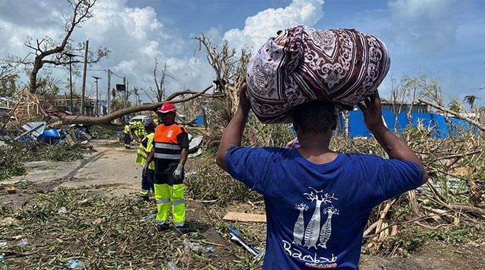 French military aid starts to arrive in cyclone-battered Mayotte