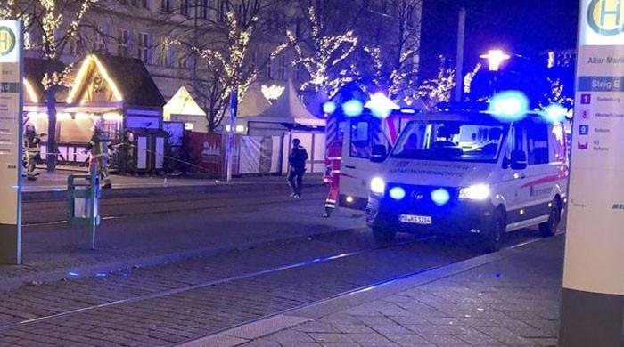 At least two killed as driver rams car into crowded German Christmas market