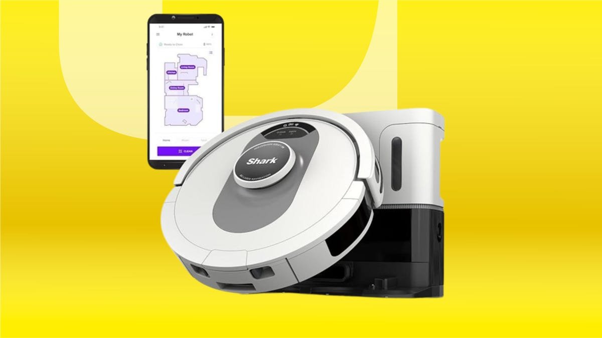 Take Half Off a Shark Robot Vacuum and Make Cleanup a Breeze This Holiday Season