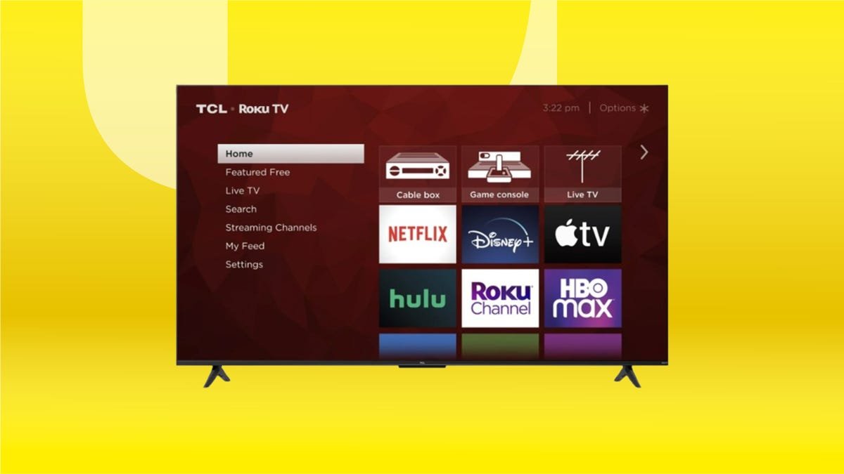 Holiday Savings Are Here and Now You Can Snag a 55-Inch TCL 4K TV for Only 8