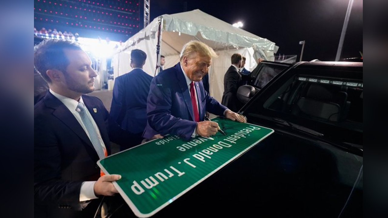 Dems help pave way for Donald J. Trump Avenue in M…