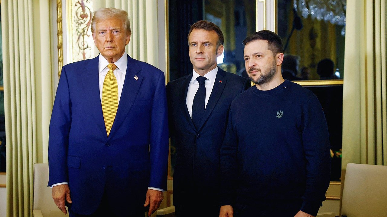 Trump meets with Macron, Zelenskyy ahead of Notre …