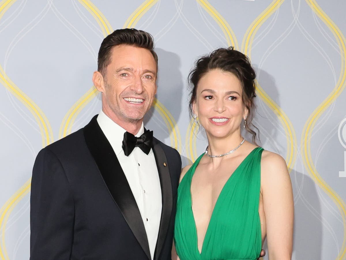 Hugh Jackman seen supporting Sutton Foster in Once Upon a Mattress amid dating rumors