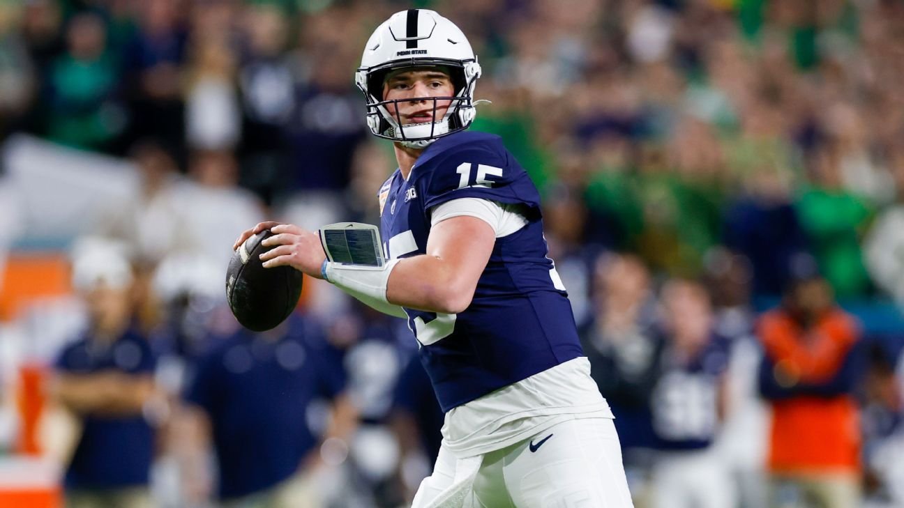 Penn State QB Allar on ill-fated attempt: Should have thrown it away