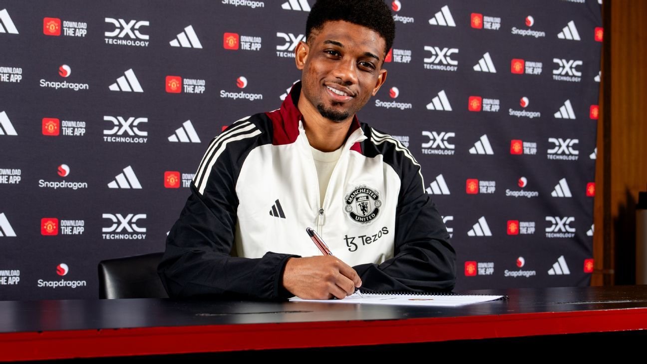 Man United’s Amad Diallo signs new contract until 2030