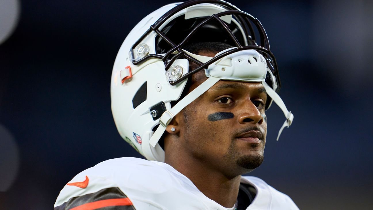 Browns QB Deshaun Watson has surgery after tearing Achilles again