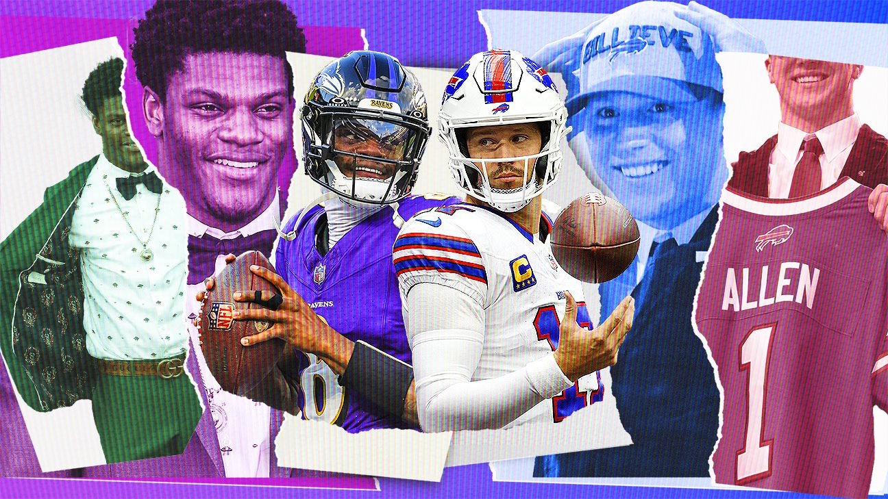 How Lamar Jackson, Josh Allen have proved draft doubters wrong