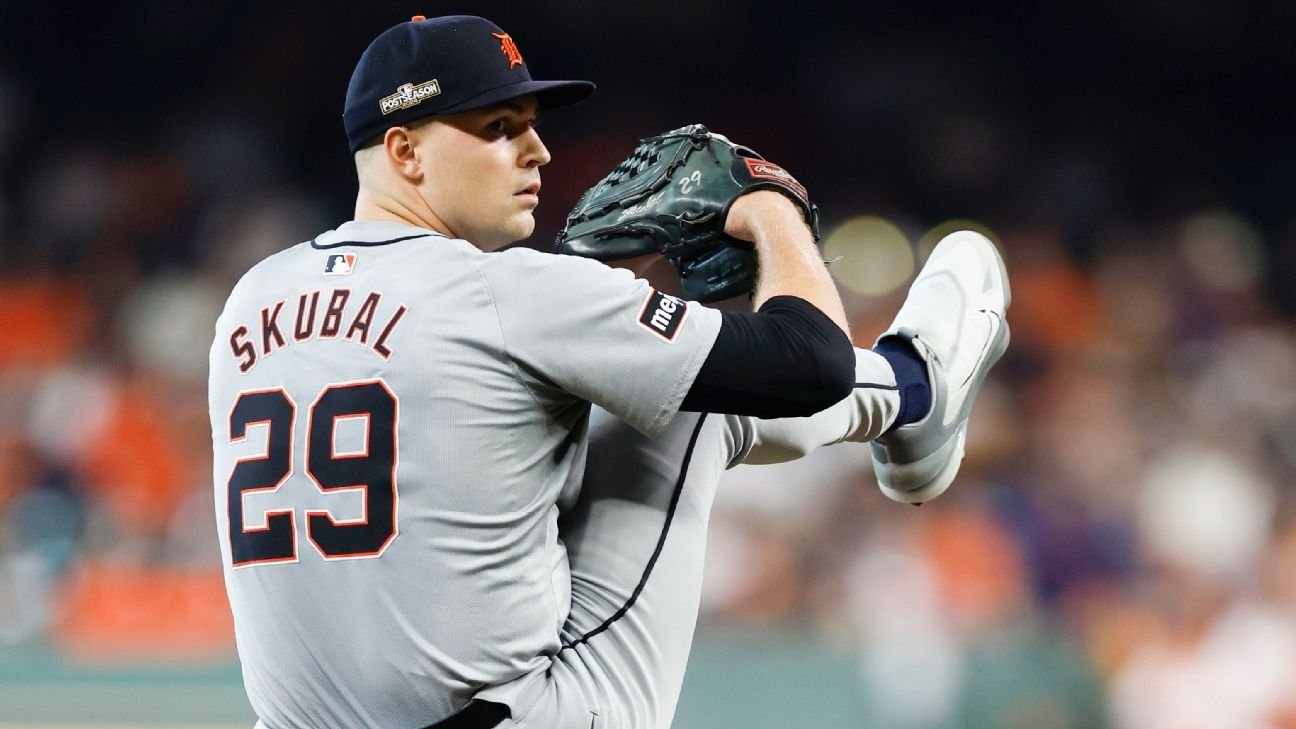 Cy Young winner Tarik Skubal mum on long-term talks with Tigers